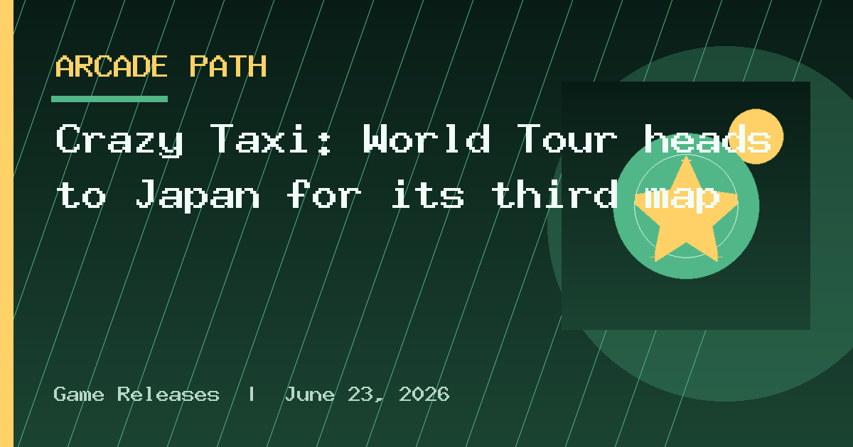 Crazy Taxi: World Tour heads to Japan for its third map