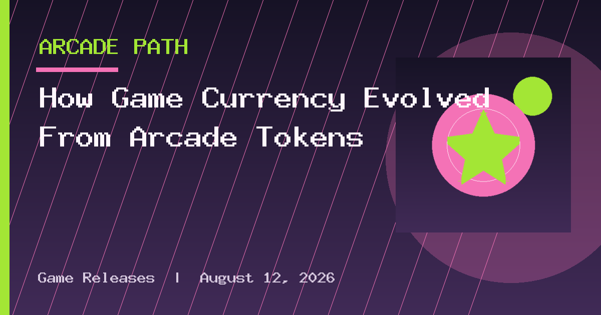 How Game Currency Evolved From Arcade Tokens